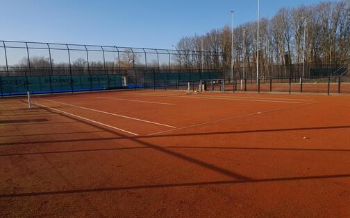 outdoor tennisterreinen La Gantoise