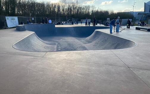 Blaarmeersen Skate - bowl area