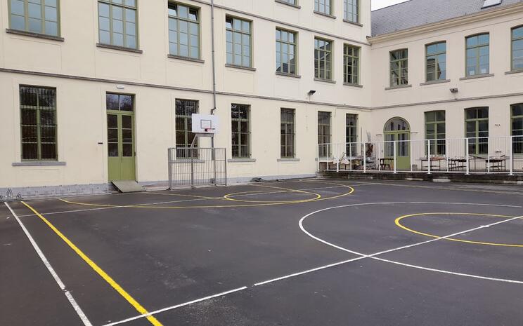 basketbalveld Baudelostraat