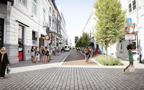 Project Petercelle-as - toekomstbeeld Voldersstraat