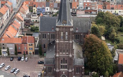 De Heilig Hartkerk in Dampoort.