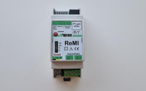 De ReMi is een rechthoekig blokje met verschillende lichtjes