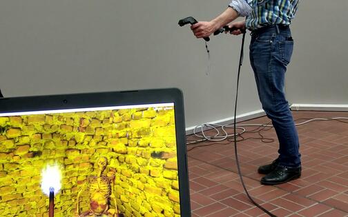 VR-bril Meetup 3D-Citygame-Ghent, 5/04/2017, Stad Gent 