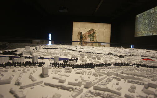 Digitaal 3D-model Stad Gent is basismateriaal voor 3D-print binnenstad, STAM 2010