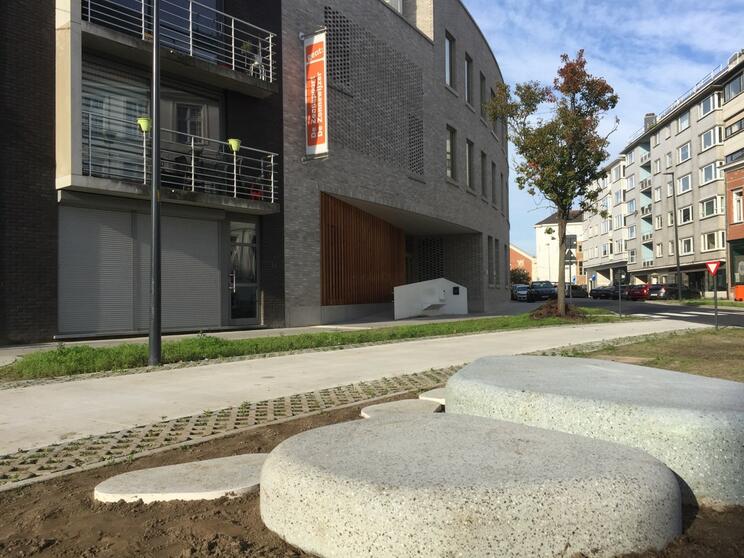 circulaire zitbanken duurzaam beton Gent