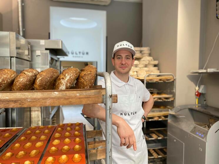 Mathieu startte een bakkerij in Gent met behulp van het Starterscontract