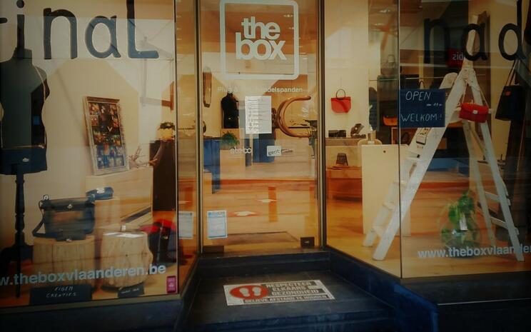 The Box, het pop-up pand van de Stad Gent