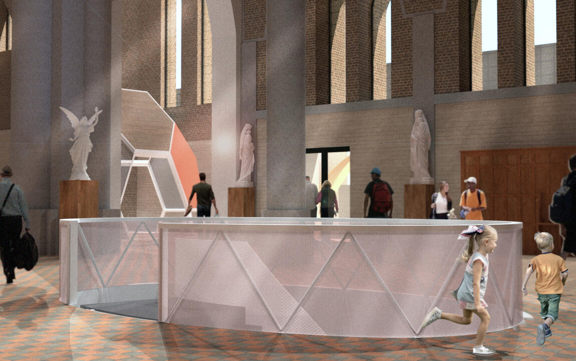 Sint-Jozefkerk plannen verbouwing nieuwe trap