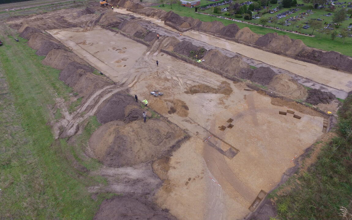 Opgravingen Drongen Begraafplaats