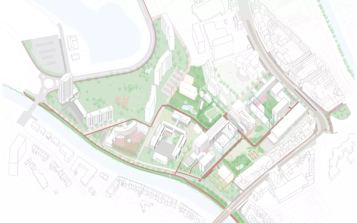 Masterplan scholencampus Offerlaan