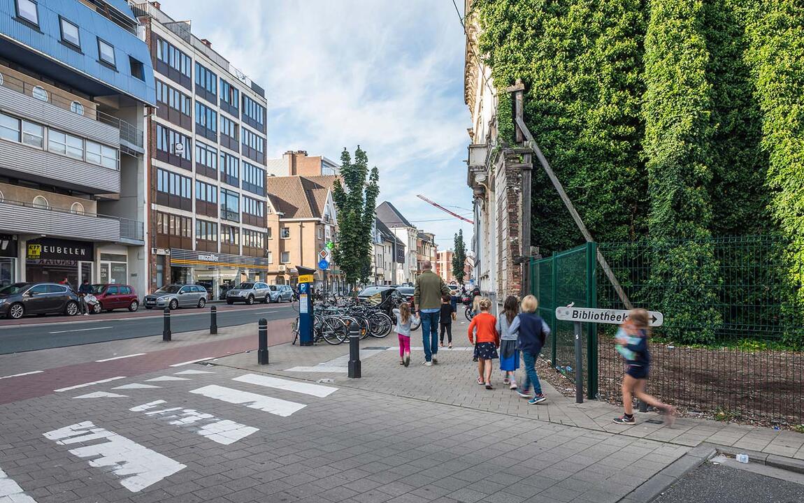 wijkmobiliteitsplan Sint-Amandsberg foto kinderen in de wijk 