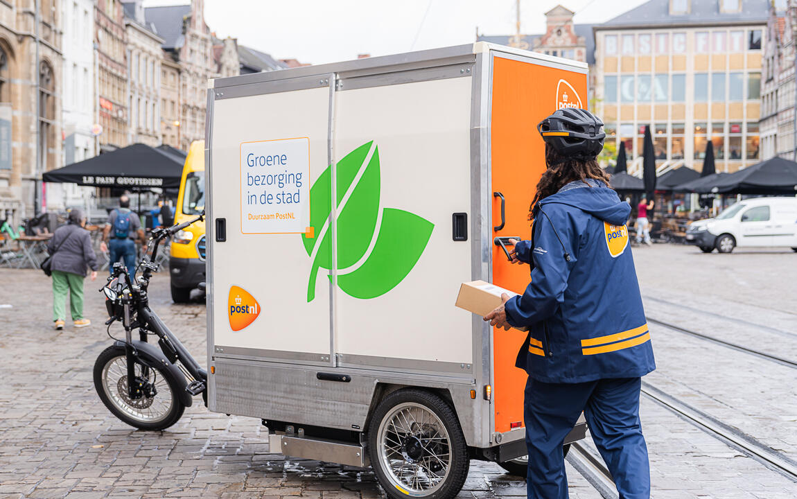 Postnl - elektrische fietstrailer