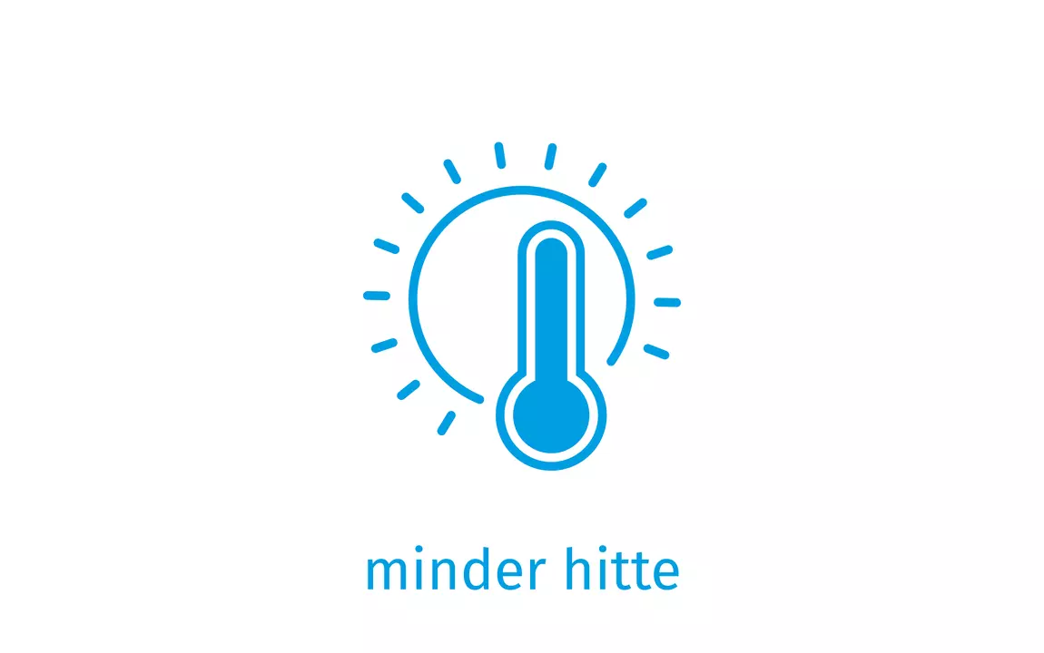 Icoon minder hitte