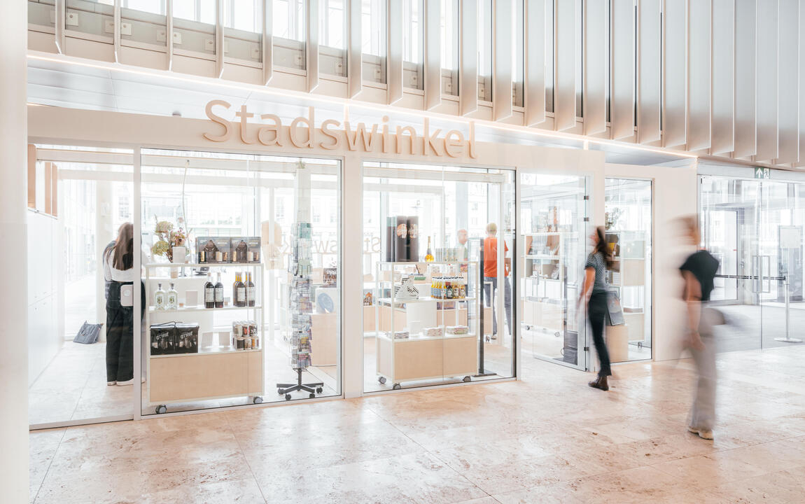 Stadswinkel in het Stadskantoor