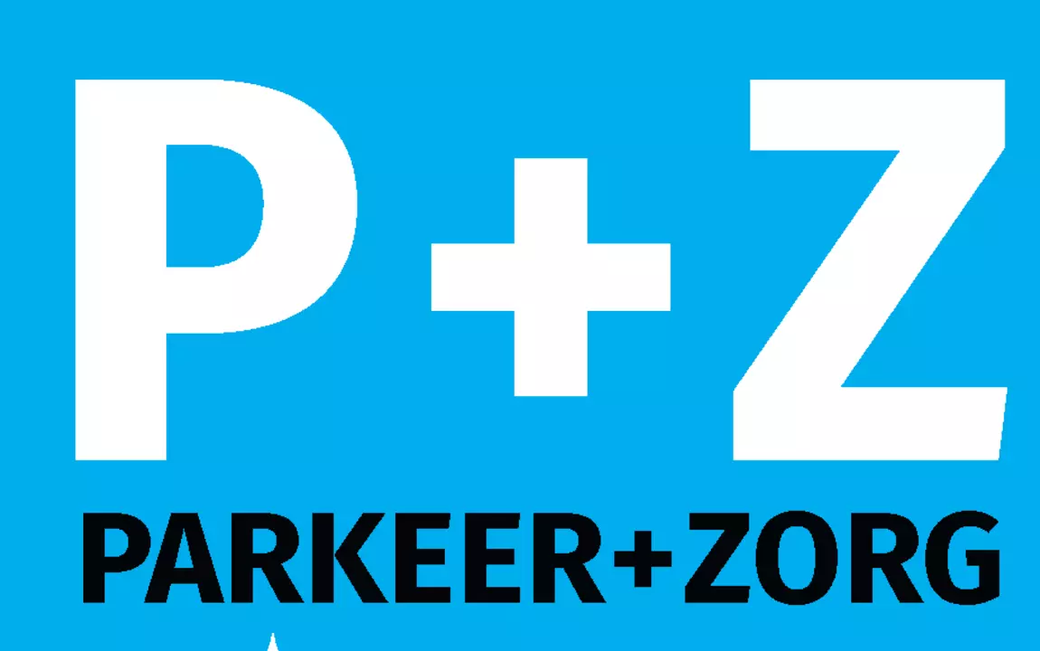 Parkeer+Zorg sticker
