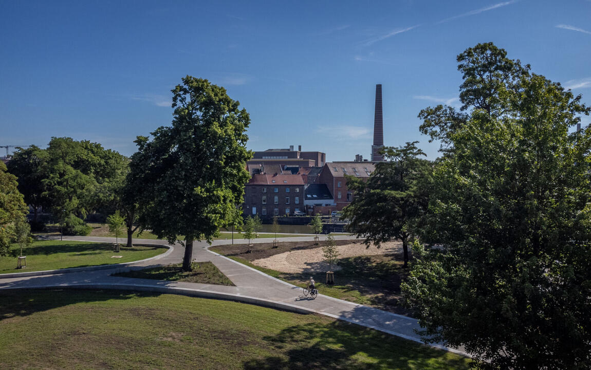 Het vernieuwde Baudelopark