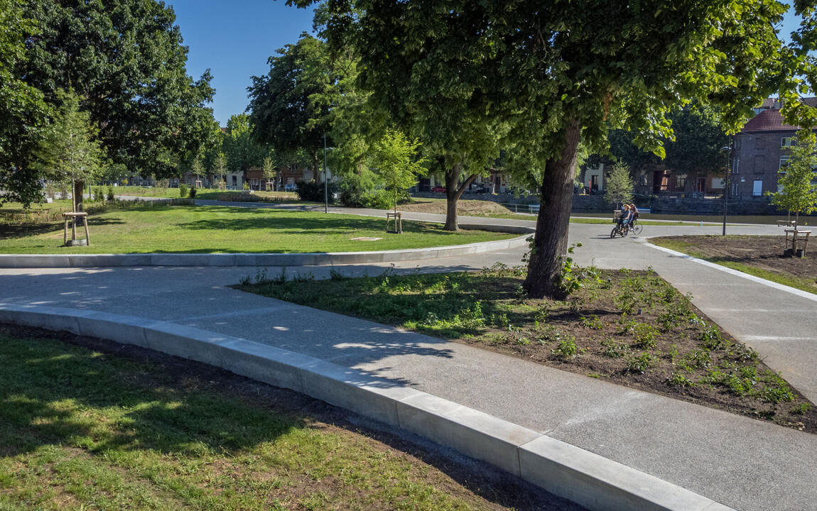 Het vernieuwde Baudelopark