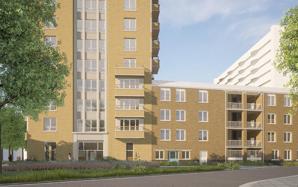 Nieuwe sociale woningen Saturnus