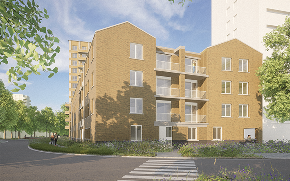 Nieuwe sociale woningen Saturnus