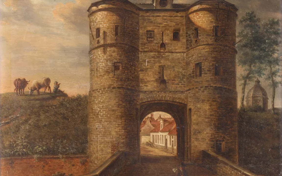 Rabottorens in aanbouw, 1973, Archief Gent