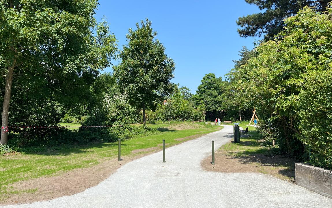 Het vernieuwde Duifhuispark in de stationsbuurt