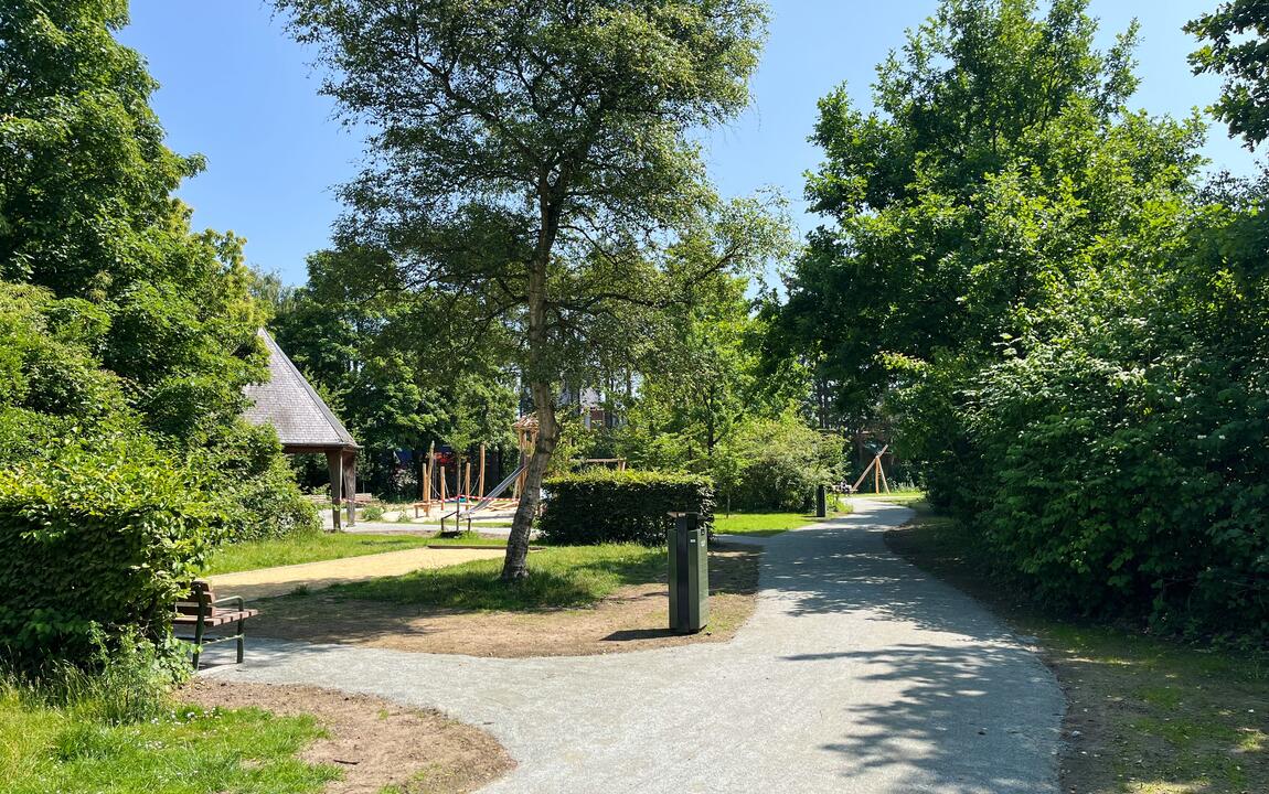 Het vernieuwde Duifhuispark in de stationsbuurt