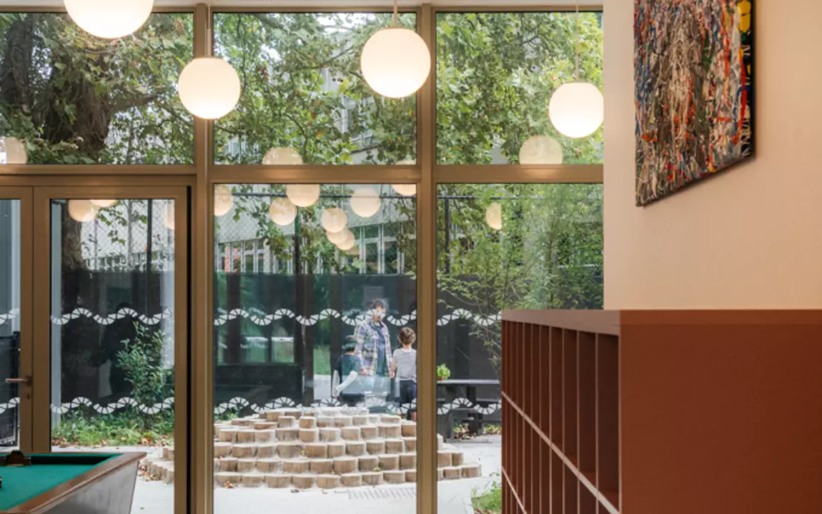 De nieuwe thuisbasis van de kinderen van freinetschool 't Sas