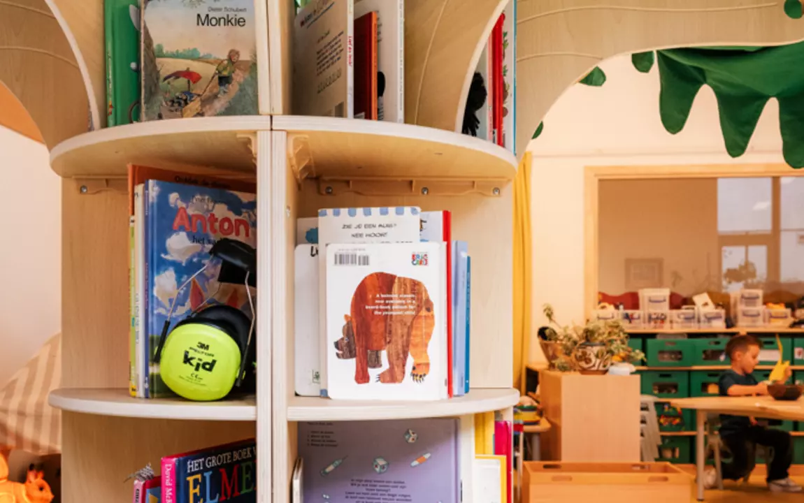 De nieuwe thuisbasis van de kinderen van freinetschool 't Sas