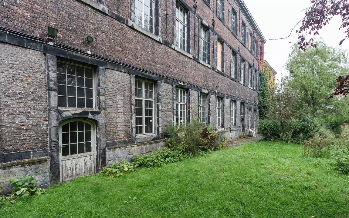 De tijdelijke keuken op de eerste verdieping