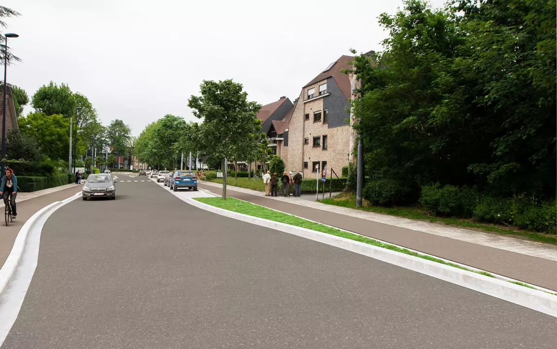 Toekomstbeeld Braemkasteelstraat, tussen H. Persoonsstraat en F. Tochpark