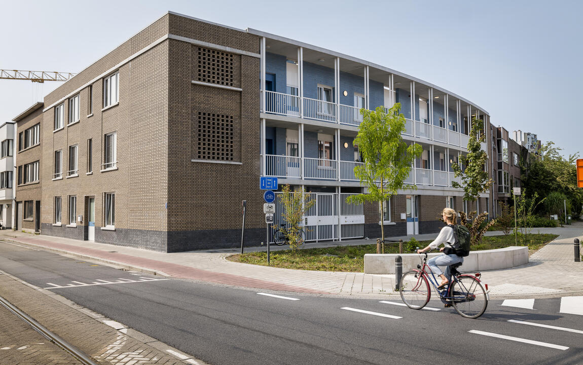 Nieuwe appartementen Hoekgebouw