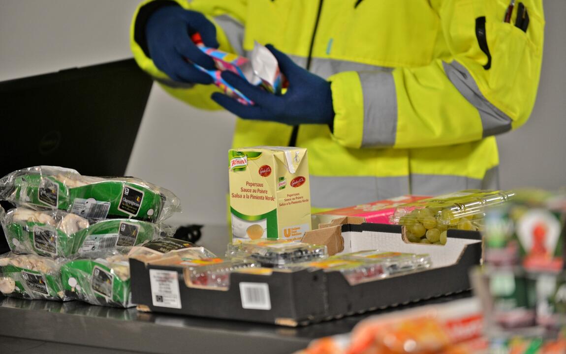 Foodsavers Gent inspectie en verdeling