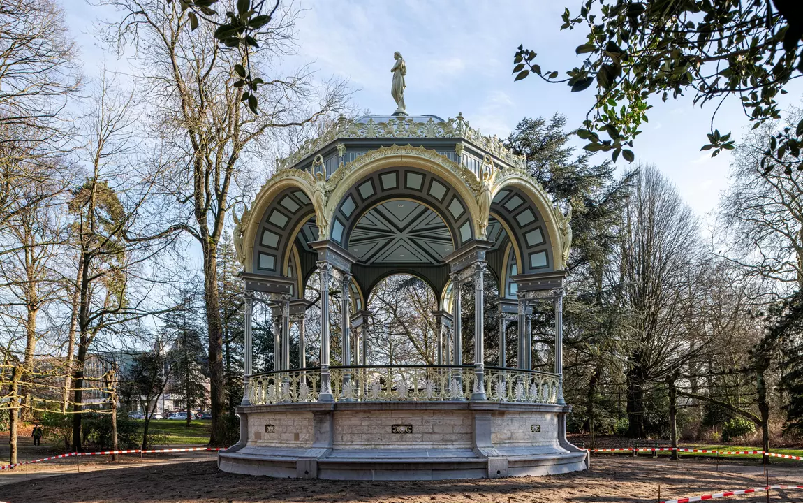 de kiosk na de restauratie