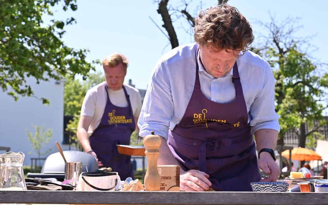 Barbecuewedstrijd Gouden groentesaté