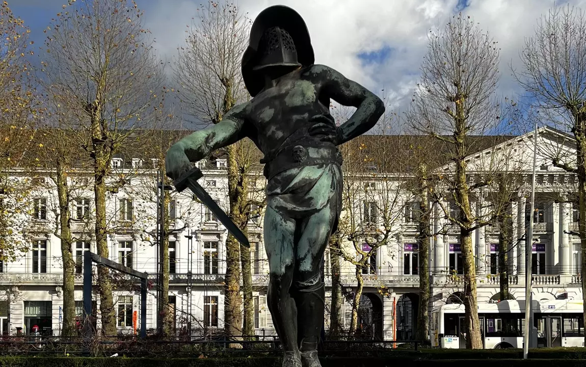 De Gewonde Zwaardvechter in het Zuidpark