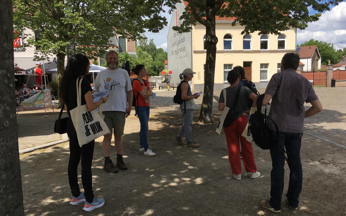 Wijkstructuurschets Zwijnaarde toekomstwandeling 20 juni 2