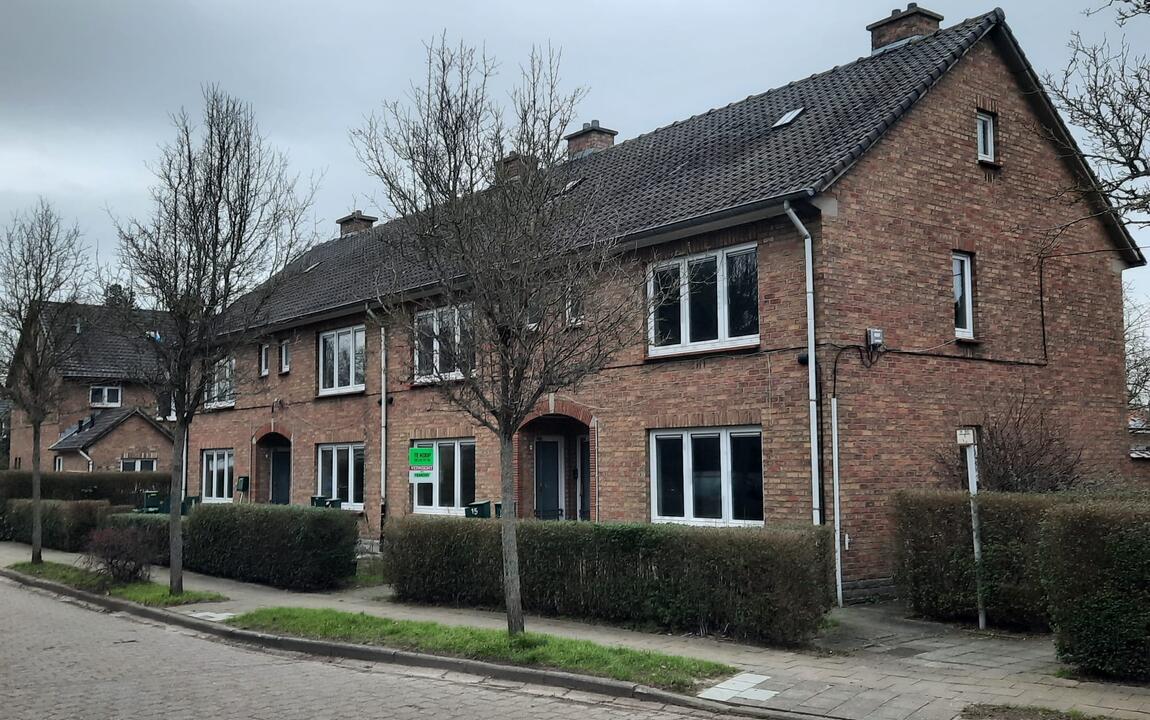 Huizen in de Volkshaardwijk in Mariakerke