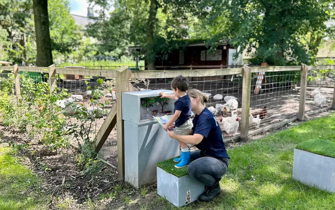 Kijkdozen op de boerderij