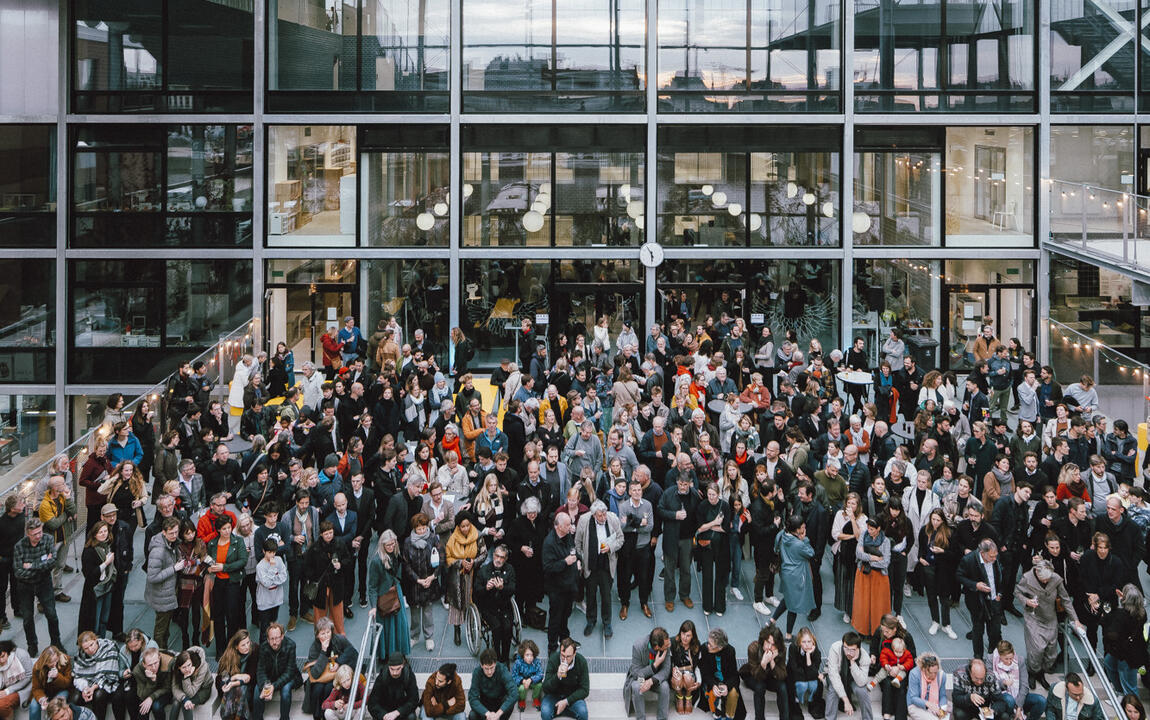 beeld van de prijsuitreiking architectuurprijs