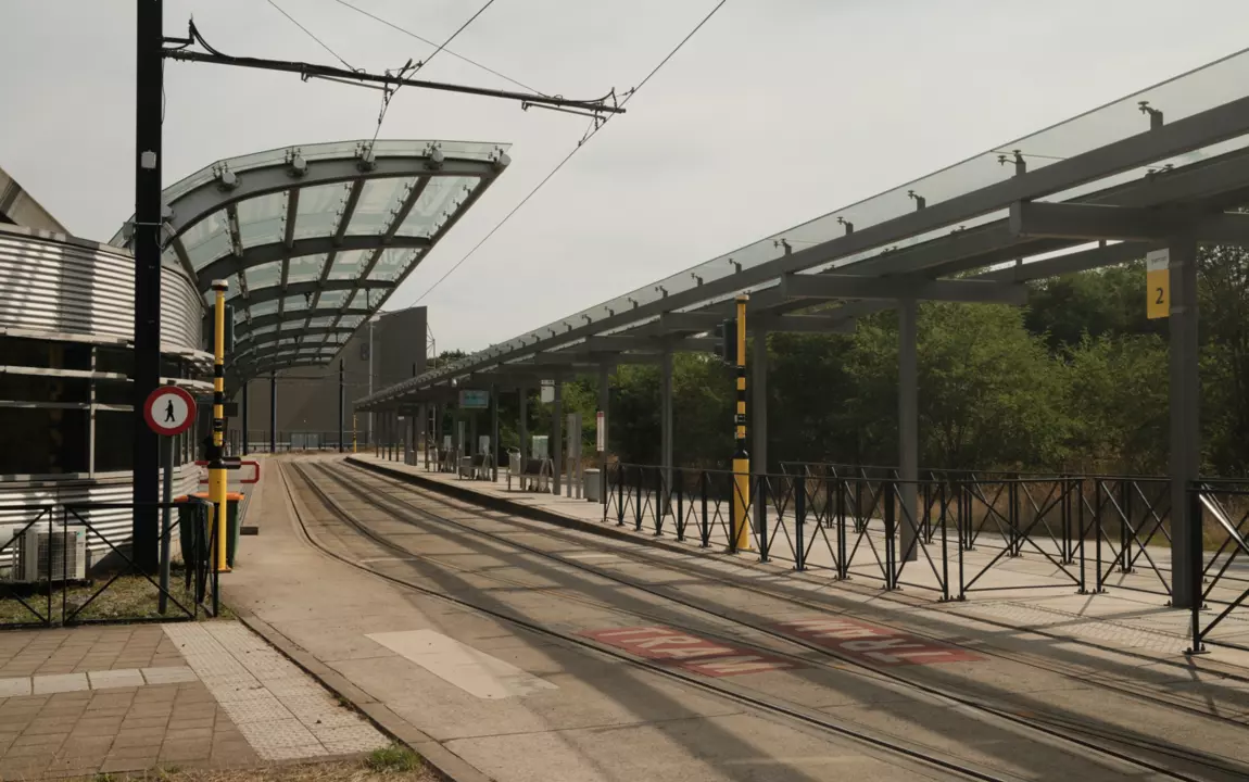 P+R The loop halte tram