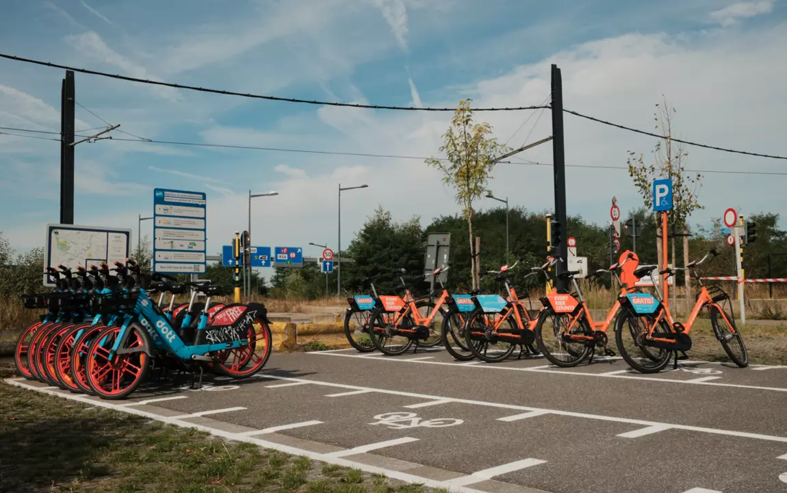 P+R The Loop deelfietsen
