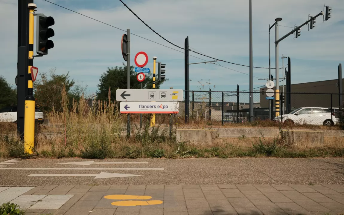 P+R The Loop weg naar de tram