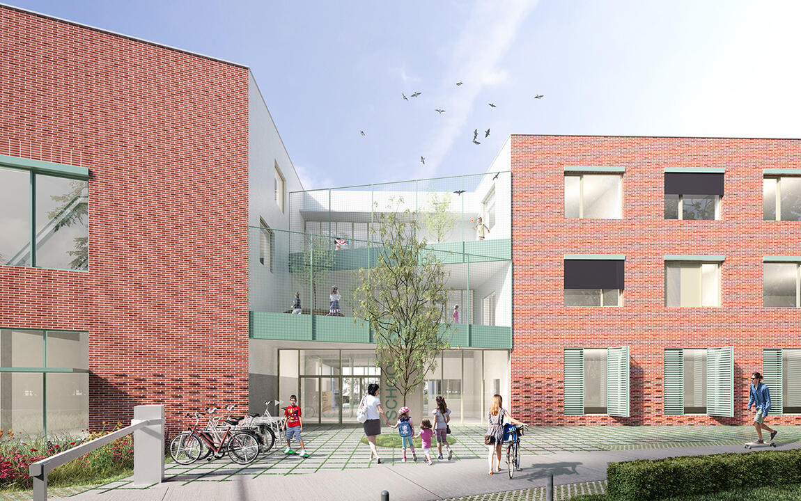 Nieuw schoolgebouw H. Storyplein