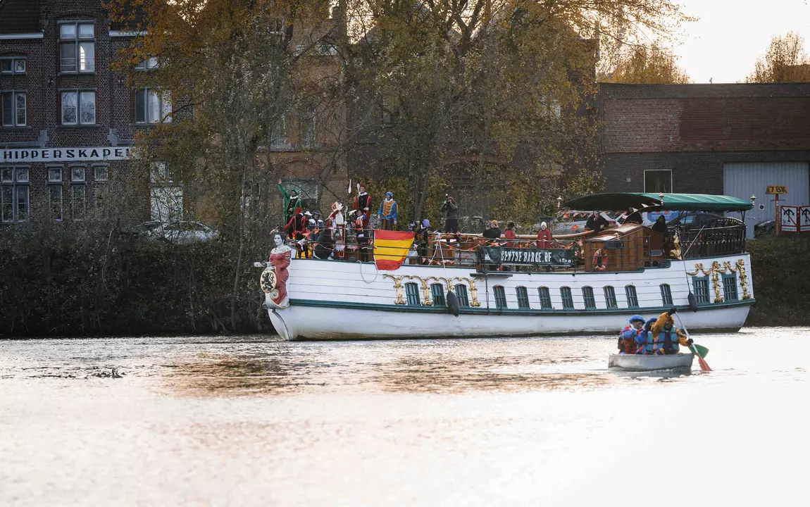 De stoomboot van Sinterklaas