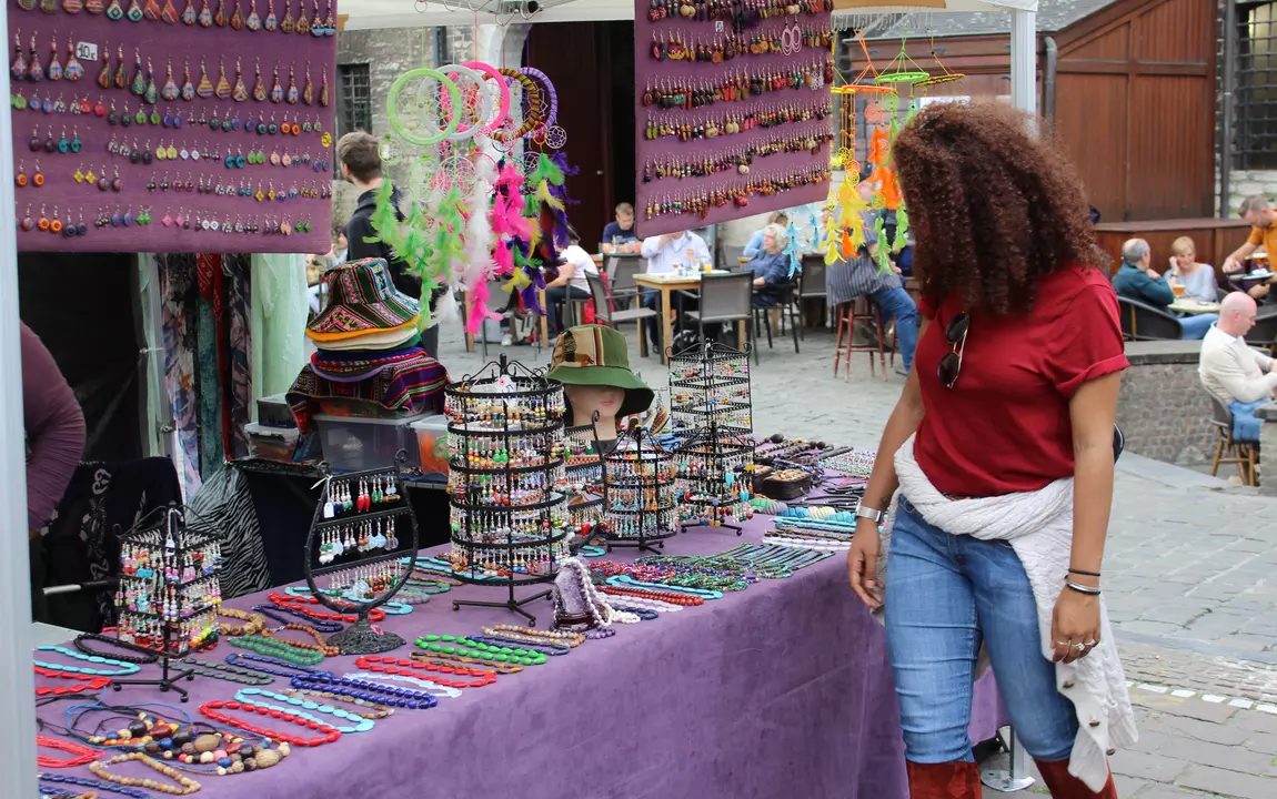 Groentenmarkt op zaterdag