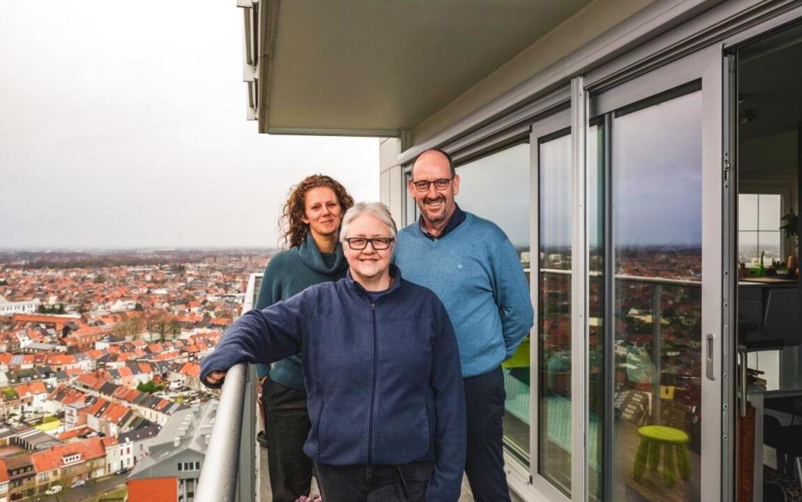 De bewoners van residentie Lys vervingen hun ramen met hulp van de Energiecentrale