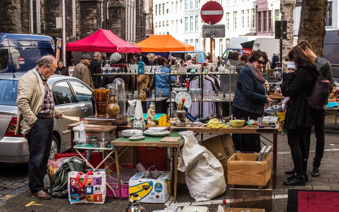 tweedehandsmarkt Sint-Jacobs