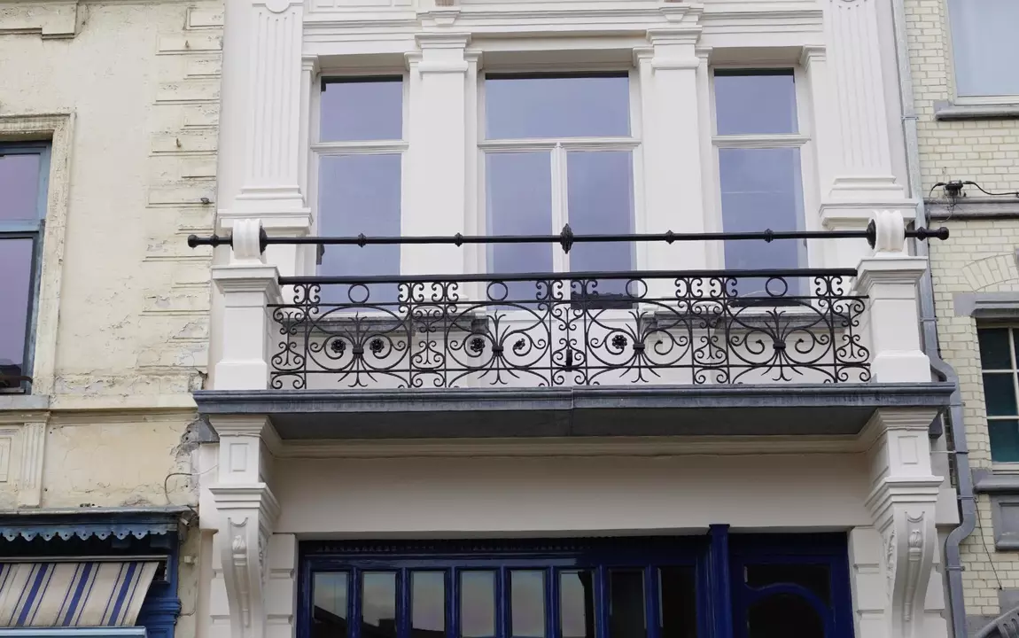 De gevel na restauratie