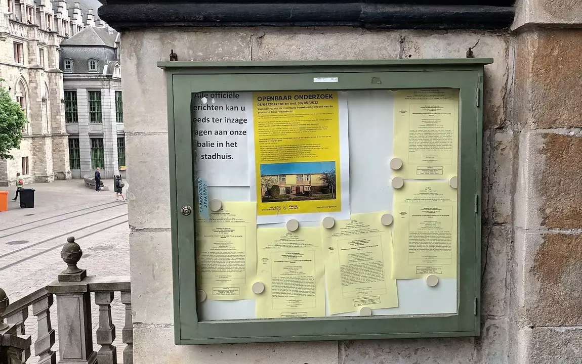 Openbare onderzoeken en bekendmakingen