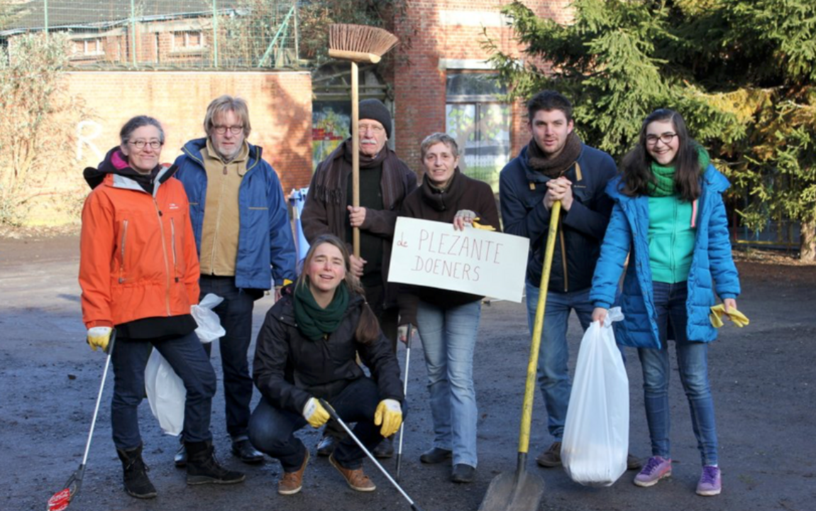 opkuisactie bewoners Sluizeken-Tolhuis-Ham